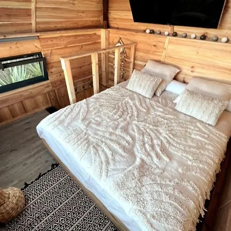 Chalet Et Jaccuzy Sur La Plage Biscarrosse Esterno foto